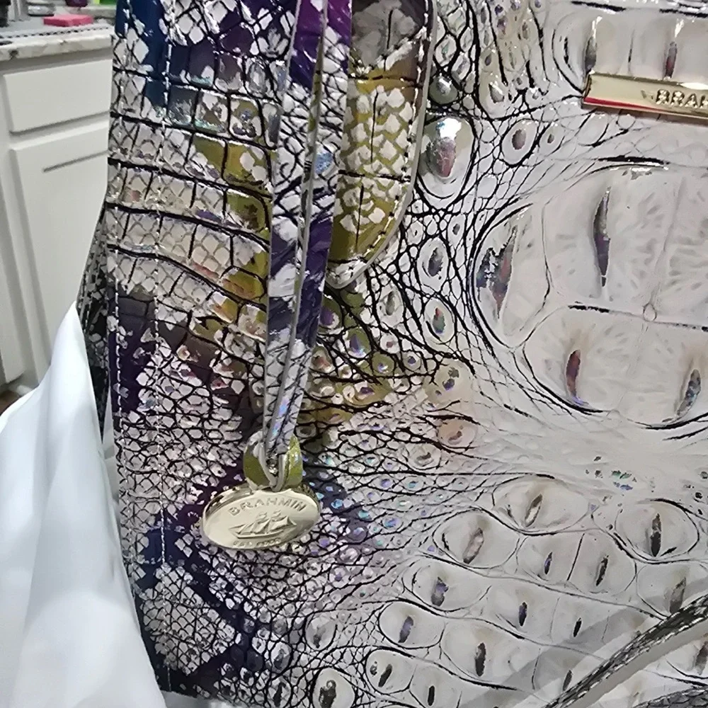 Brahmin Small Caroline Satchel in Spellbound Ombre Melbourne – NWOT - Picture 6 of 7